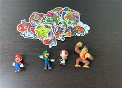 used BUNDLE Super Mario Figures