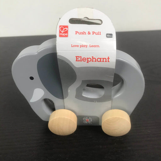 used Hape Elephant Pull Along Toy