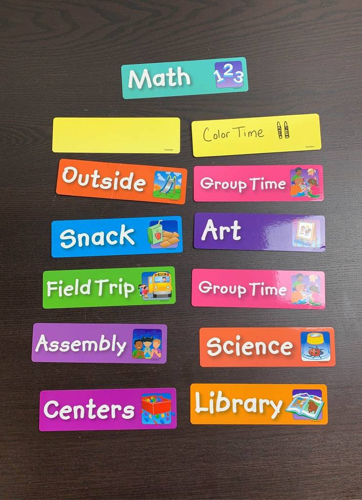 Lakeshore Daily Schedule Chart