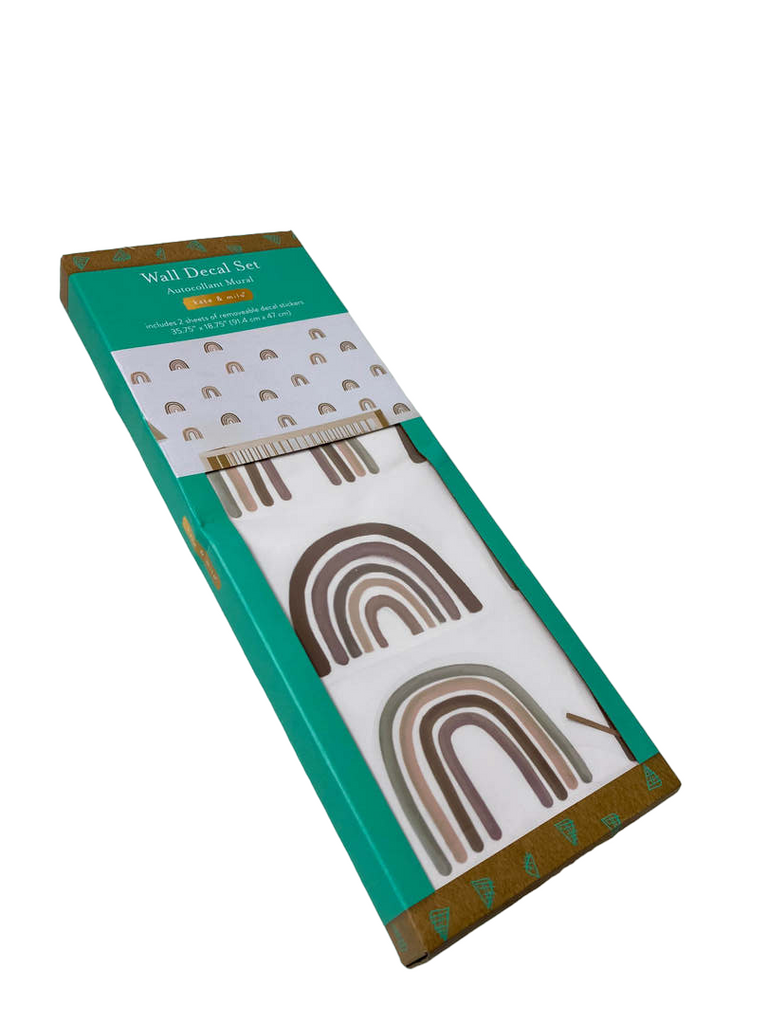 Kate & Milo Wall Decal Set, Rainbow