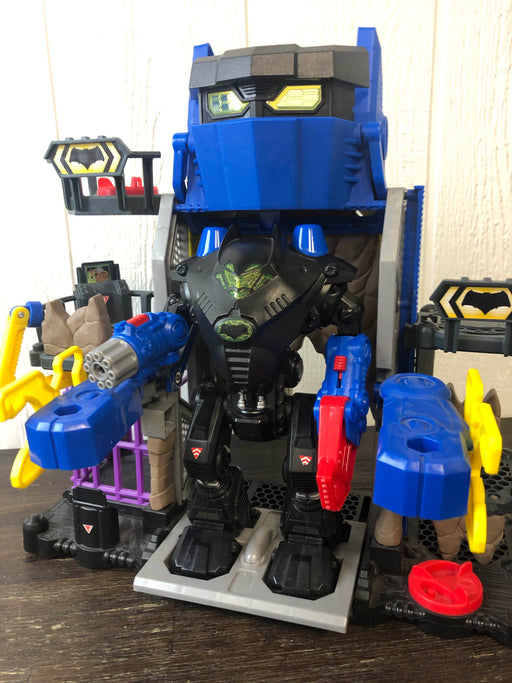 used Fisher Price Imaginext DC Super Friends Robo Batcave