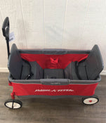 Radio Flyer 3 In 1 EZ Fold Wagon With Canopy