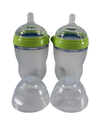 secondhand Comotomo Bottles, 2 Pack, Green, 8oz