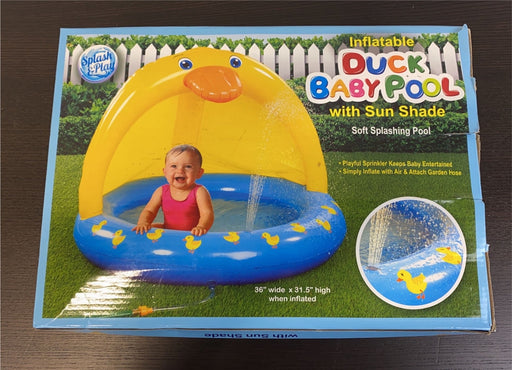 used Splash & Play Inflatable Duck Pool