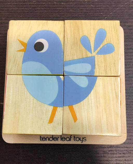 used Tender Leaf Toys My First Wooden Block Puzzle