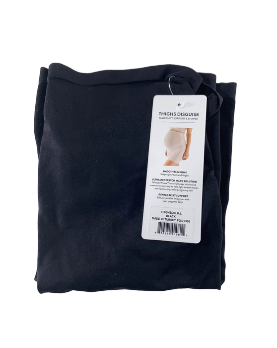 Shop Belly Bandit Thighs Disguise Maternity Support Shorts, L (12-14), Black at GoodBuy Gear