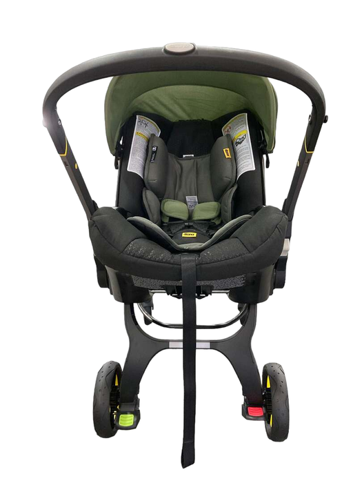 used Doona Infant Car Seat & Stroller Combo, 2023, Desert Green