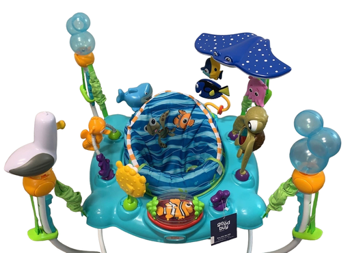 secondhand Bright Starts Activity Jumper, Disney Baby Finding Nemo Sea of Activities