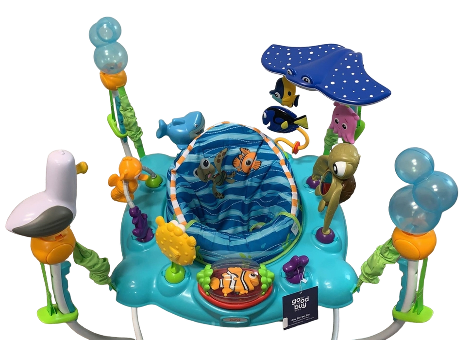 secondhand Bright Starts Activity Jumper, Disney Baby Finding Nemo Sea of Activities