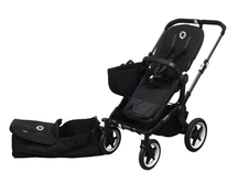 used Bugaboo Donkey 5 Mono Base Stroller, 2023, Graphite, Midnight Black