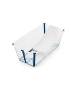 used Stokke Flexi Bath Bundle Pack, Regular, Transparent Blue