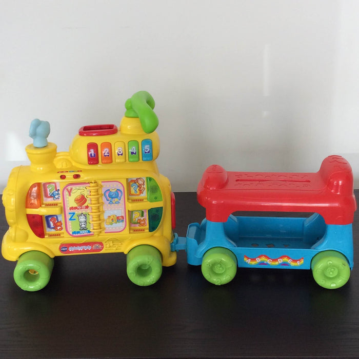 used VTech Sit To Stand Alphabet Train, [DONATE]