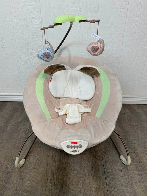 used Fisher Price Deluxe Bouncer, My Little Snugabunny