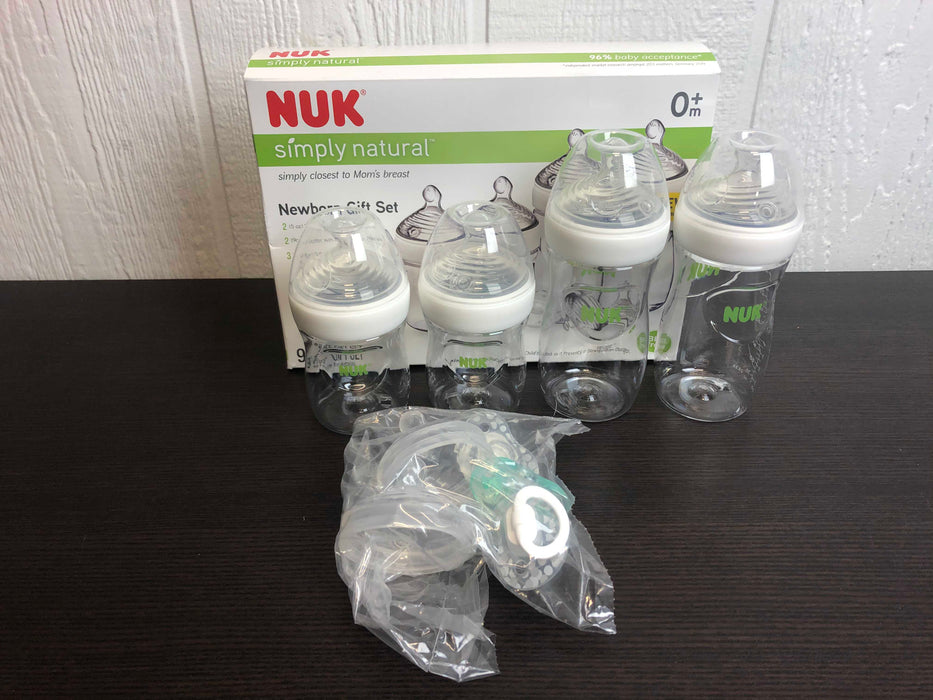 secondhand NUK Simply Natural Bottle Gift Set