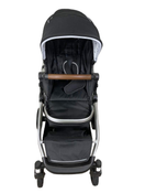 secondhand Mockingbird Single to Double Stroller, 2022, Silver with Penny Leather, Watercolor Drops, Black