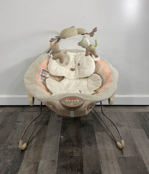 secondhand Fisher Price Deluxe Bouncer, My Little Snugapuppy