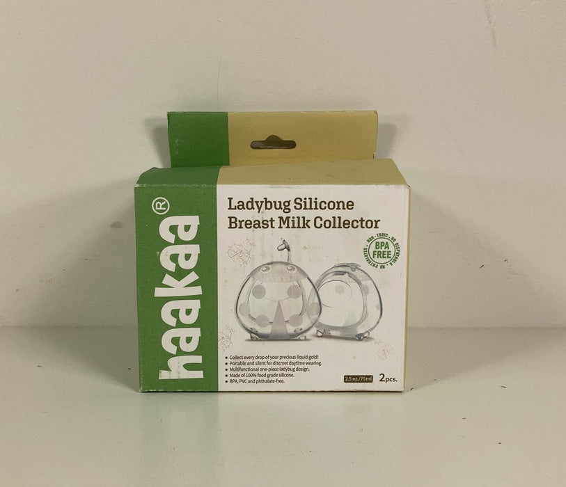 used Haakaa Ladybug Silicone Breast Milk Collector