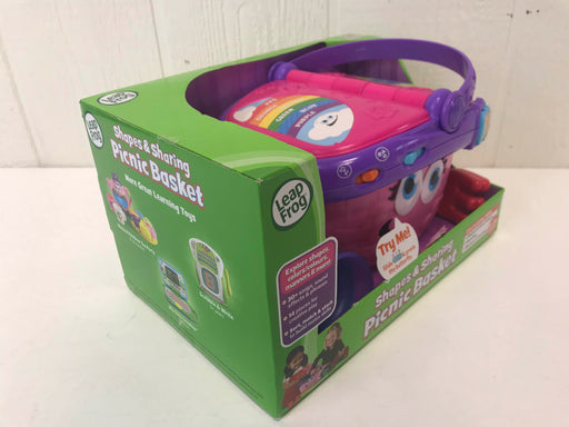 secondhand Leap Frog Shapes And Sharing Picnic Basket