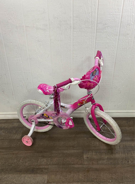 secondhand Huffy Disney 16" Bike, Princess