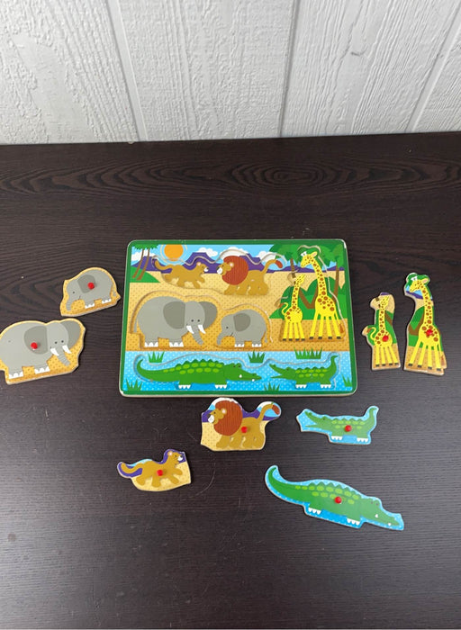 used Circo Wooden Peg Puzzle