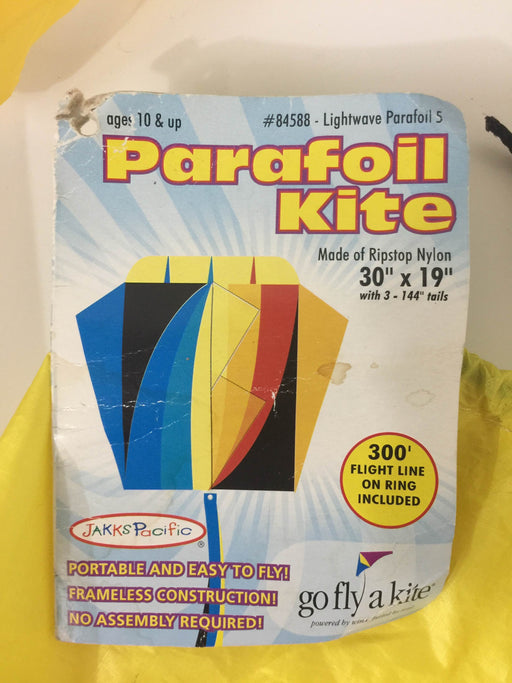 used Pro Kites USA Rainbow Parafoil Kite