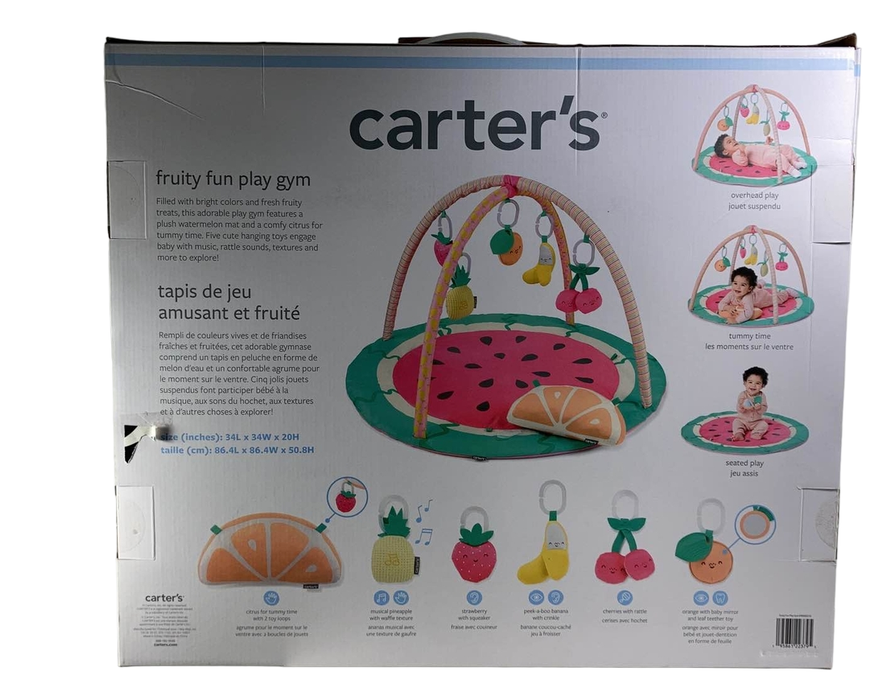 secondhand Carter’s Fruity Fun Play Gym