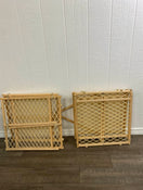 used Evenflo Position And Lock Tall Pressure Mount Wood Gate