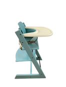 used Stokke Tripp Trapp Complete High Chair, Turquoise Blue