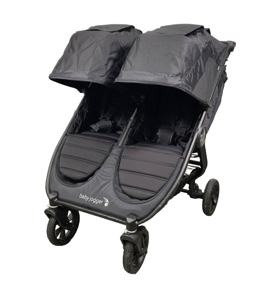 secondhand Baby Jogger City Mini GT2 Double Stroller, 2022, Jet