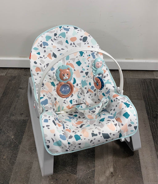 used Fisher Price Deluxe Infant To Toddler Rocker