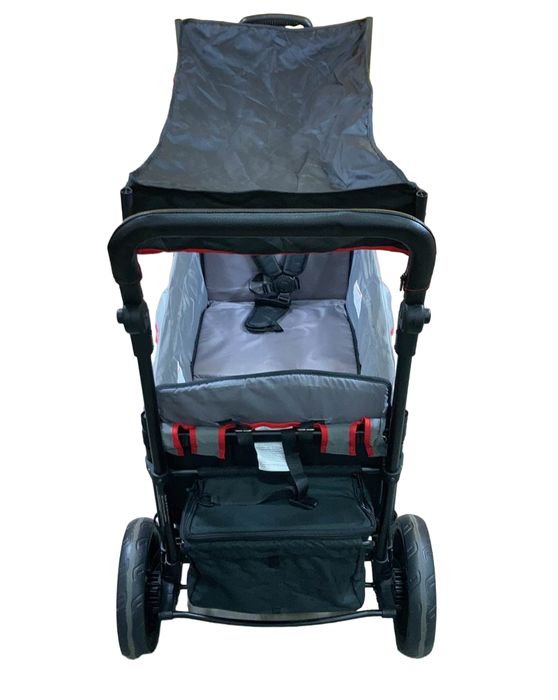 Wonderfold X2 Push + Pull Double Stroller Wagon, 2021, Black