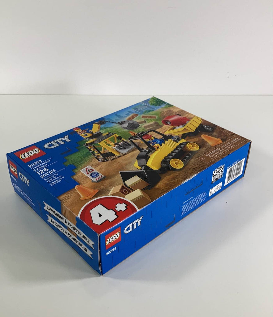  LEGO City Construction Bulldozer 60252 Toy