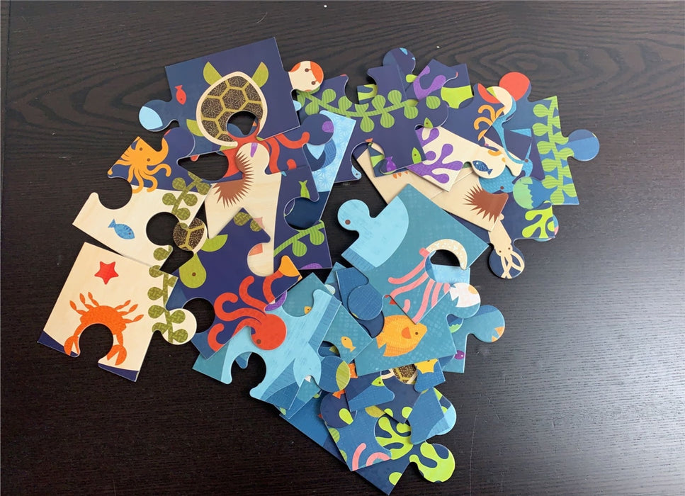 secondhand Petit Collage Beginner Jigsaw Floor Puzzle