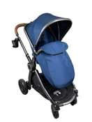 secondhand Mompush Ultimate 2 Baby Stroller, Navy with Grey Frame, 2022