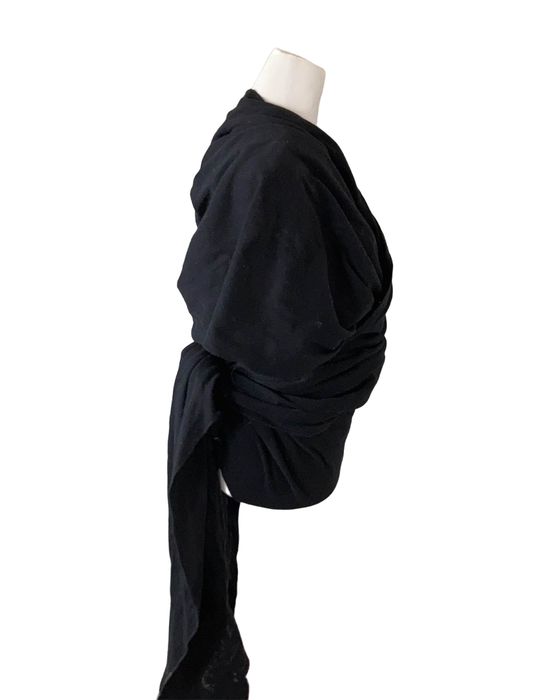 secondhand Moby Bump & Beyond T-Shirt Wrap Baby Carrier, Medium, Size 2, Black