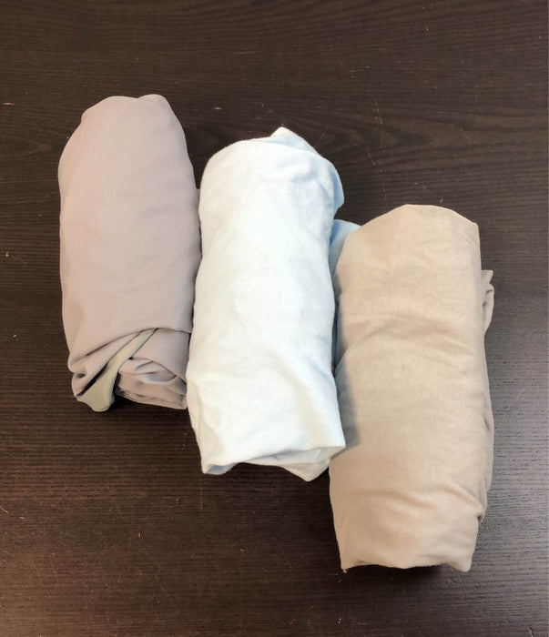 Shop BUNDLE Fitted Mini Crib Sheets, Biloban at GoodBuy Gear