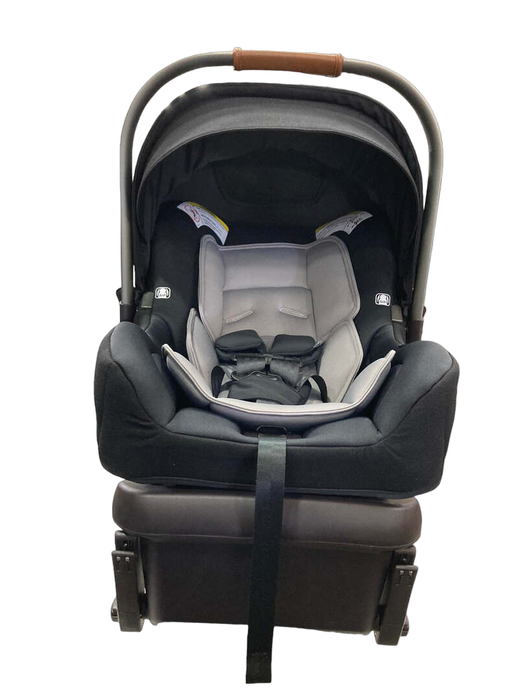 secondhand Nuna PIPA Infant Car Seat, Caviar, 2021