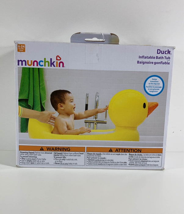 used Munchkin Inflatable Duck Tub