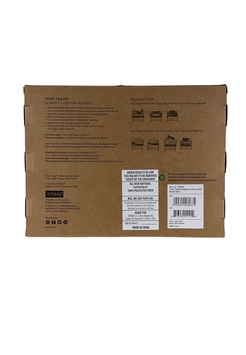 Shop Stokke Tripp Trapp Classic Cushion, Nordic Grey, Version 1.0 at GoodBuy Gear