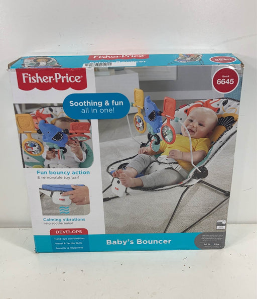 used Fisher Price Baby Bouncer, Lion Around