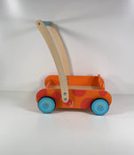 secondhand Cossy Fox Blocks and Roll Cart Push Toy