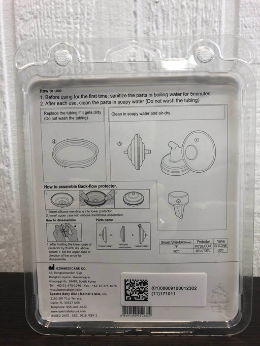 secondhand Spectra Baby Breast Shield Set, 24mm