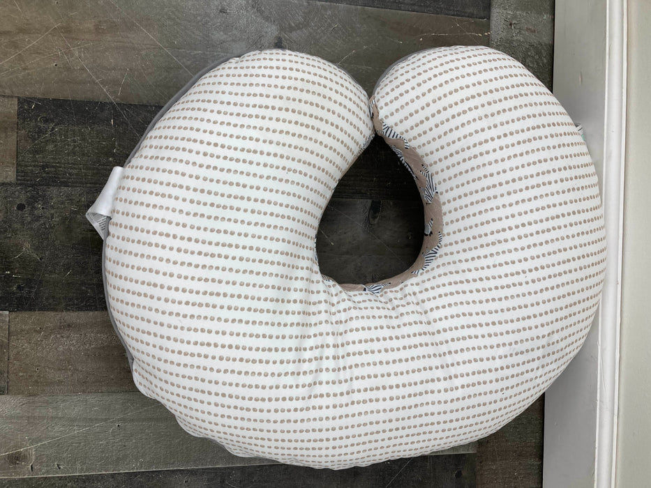 Shop Boppy Luxe Feeding and Infant Support Pillow, Sand Zebra at GoodBuy Gear