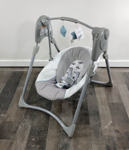 secondhand Graco Swing By Me Portable Swing