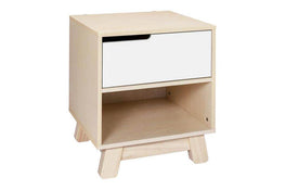 used Babyletto Hudson 3-Drawer Dresser with Removable Changing Tray, Natural/White