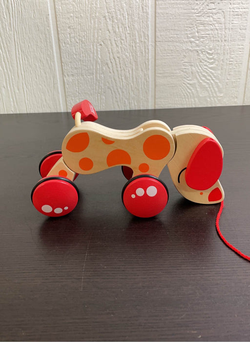 used Hape Pepe Pull Along Toy