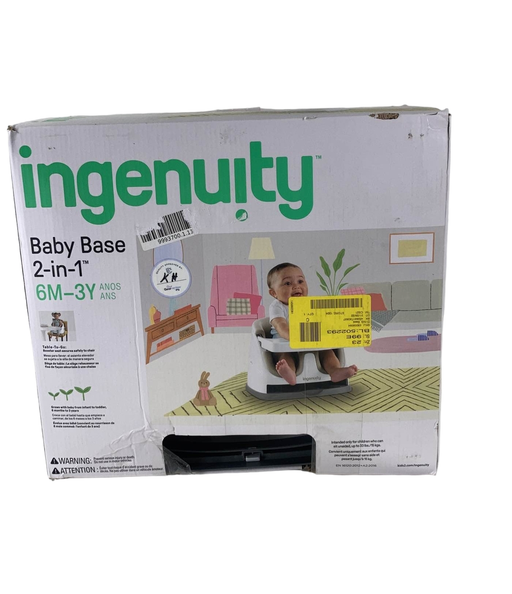 used Ingenuity Baby Base 2-in-1 Booster Seat, Cashmere