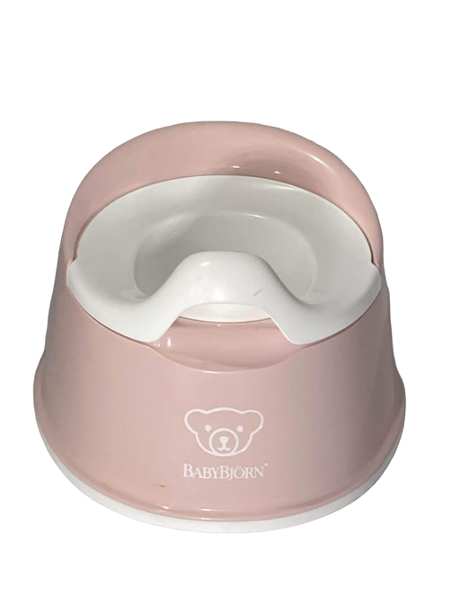 secondhand BabyBjorn Smart Potty, Powder Pink/White