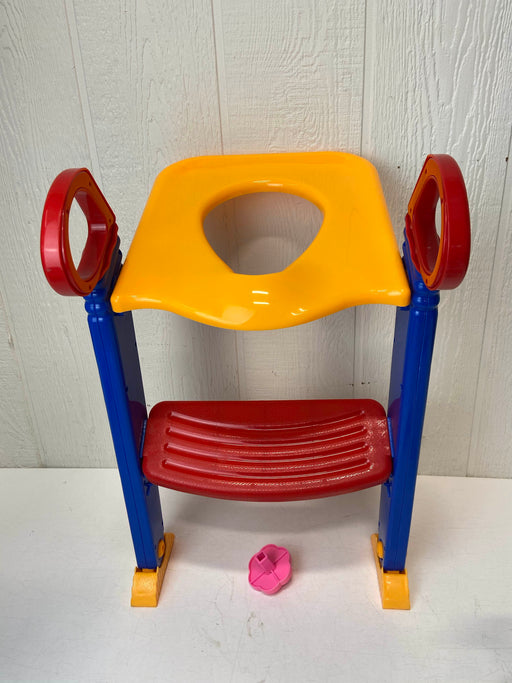 used Kids Potty Training Toddler Seat with Step Stool Ladder