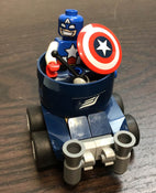 secondhand LEGO DC Comics Mighty Micros Captain America vs. Red Skull (76065)